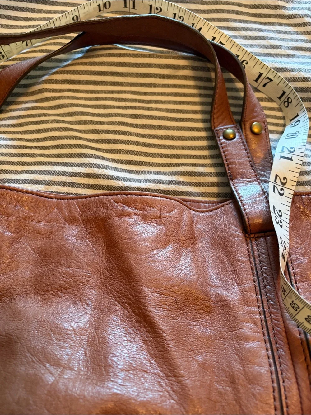 Kooba Rustic Brown Leather Hobo Bag